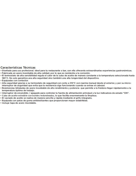 FREIDORA ECONOMICA CON GRIFO