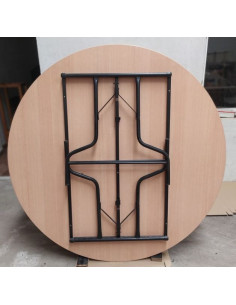 MESA PLEGABLE REDONDA 1,50M 2