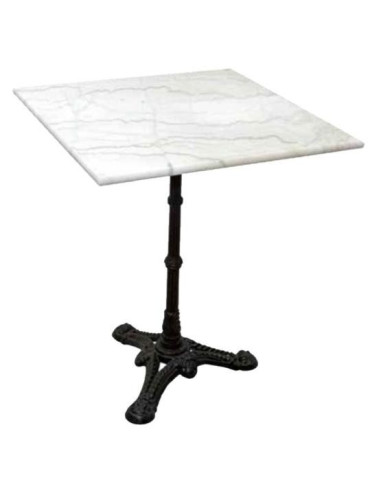 MESA MARMOL CUADRADA