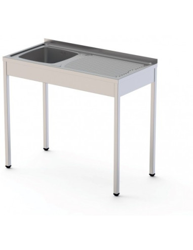 FREGADERO BARRA 1 CUBA 1MX50CM PREMIUM