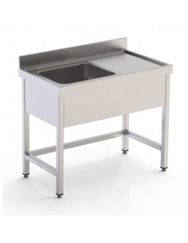 FREGADERO COCINA 1 CUBA CON BASTIDOR SIN ESTANTE