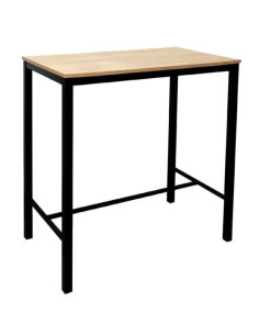 MESA ALTA RECTANGULAR ROBLE