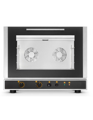 HORNO ITALIANO 4 B 60X40 CM CON HUMIDIFICACION Y GRILL