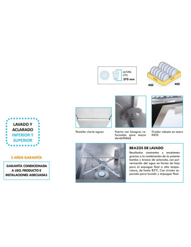 LAVAVAJILLAS ADLER NL40