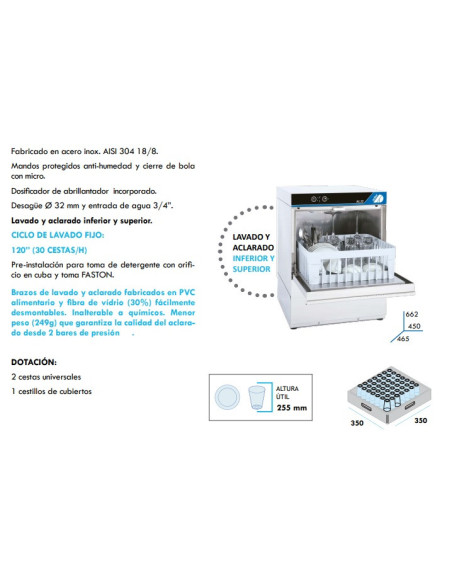 LAVAVAJILLAS ADLER NL35
