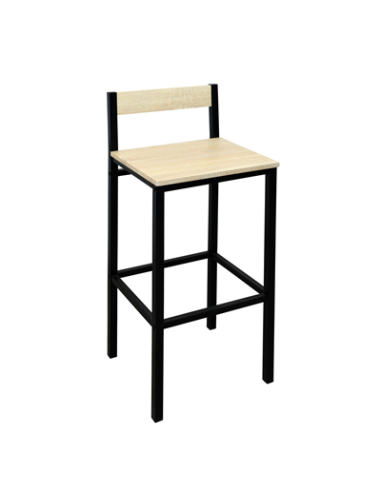 TABURETE MIL ROBLE CLARO