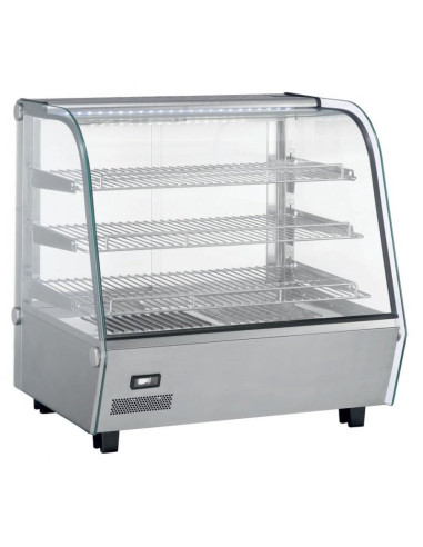 VITRINA CALIENTE DE SOBREMESA 120 LITROS