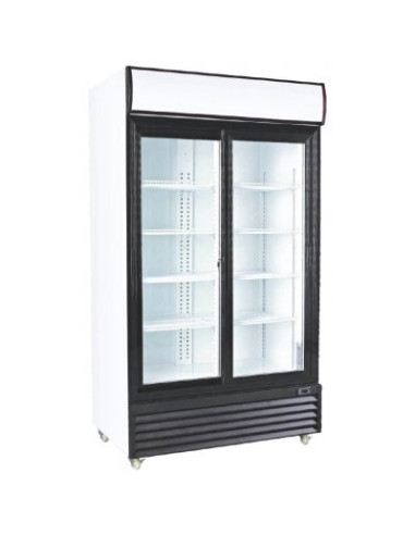 ARMARIO REFRIGERADO DOBLE CRISTAL 1000CLI